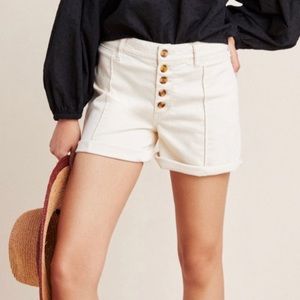 Anthropologie Pilcro and the Letterpress Slim Boyfriend Shorts